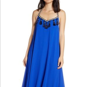 NWT Badgley Mischka Halter Maxi